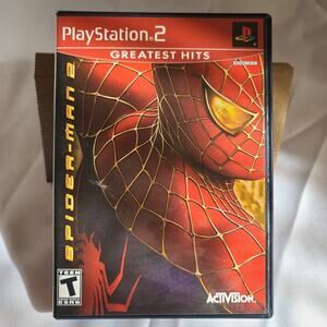 PlayStation 2 Spiderman 2 With Manual
